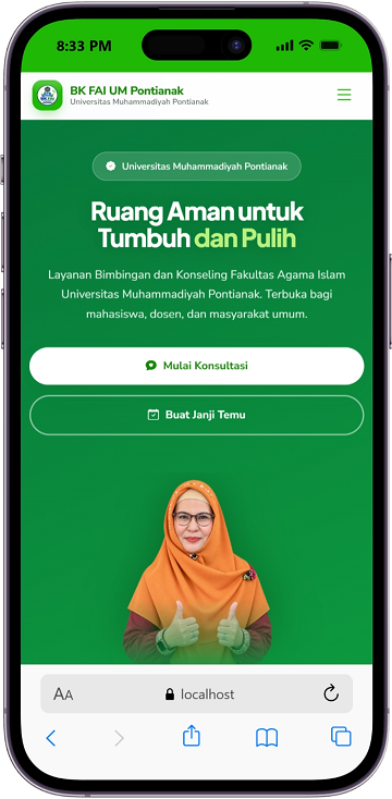 Tampilan Sistem Informasi Bimbingan Konseling nomor 3